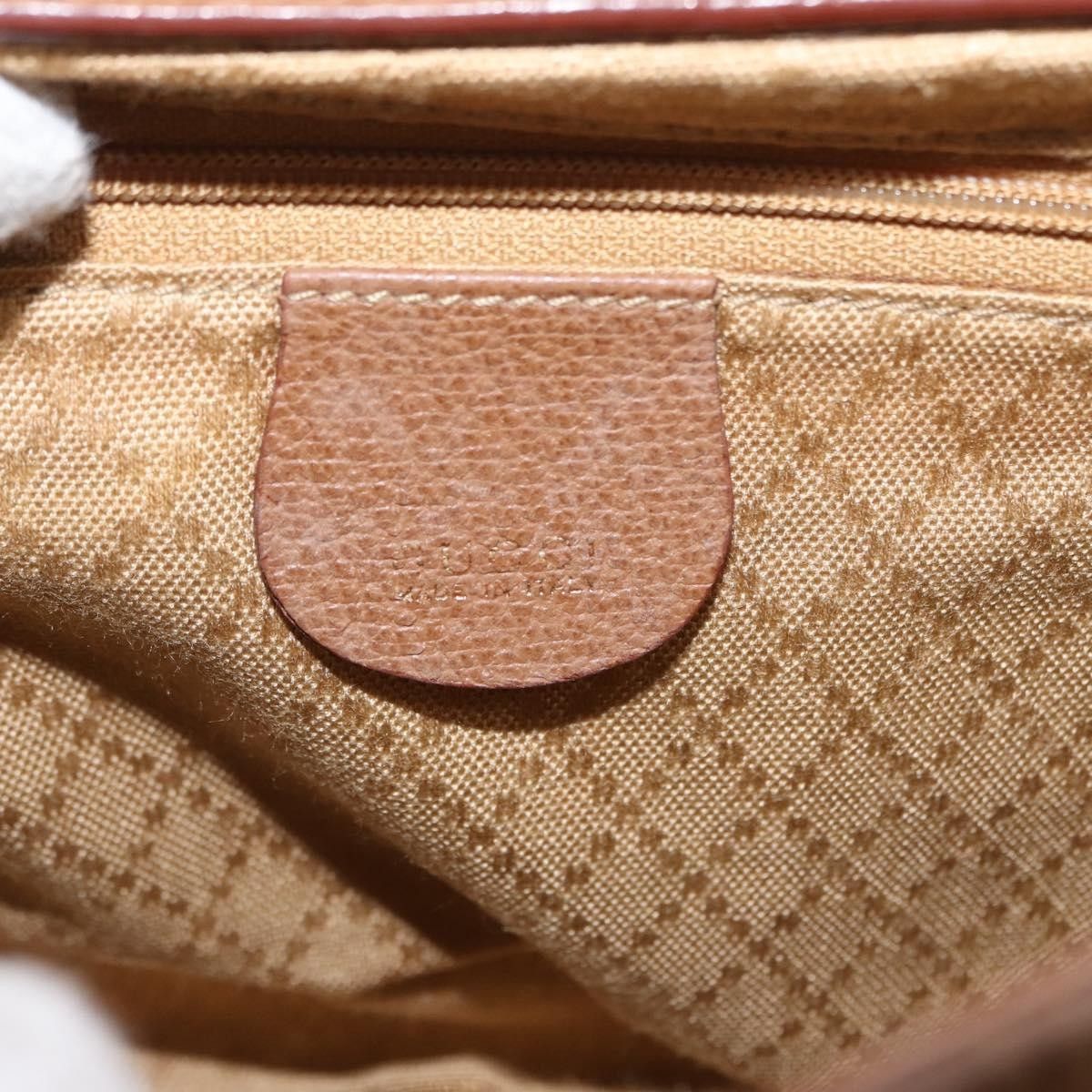 Gucci Gucci Vintage Bamboo Front Pocket Tote Suede Size ONE SIZE - 6 Thumbnail