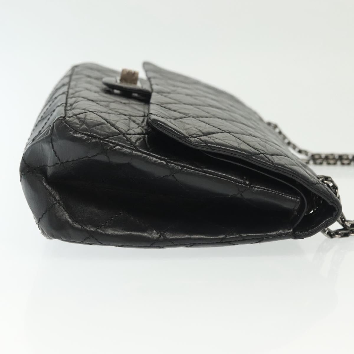 Chanel Chanel So Black Reissue 2.55 Flap Bag Quilted Leather Size ONE SIZE - 3 Thumbnail