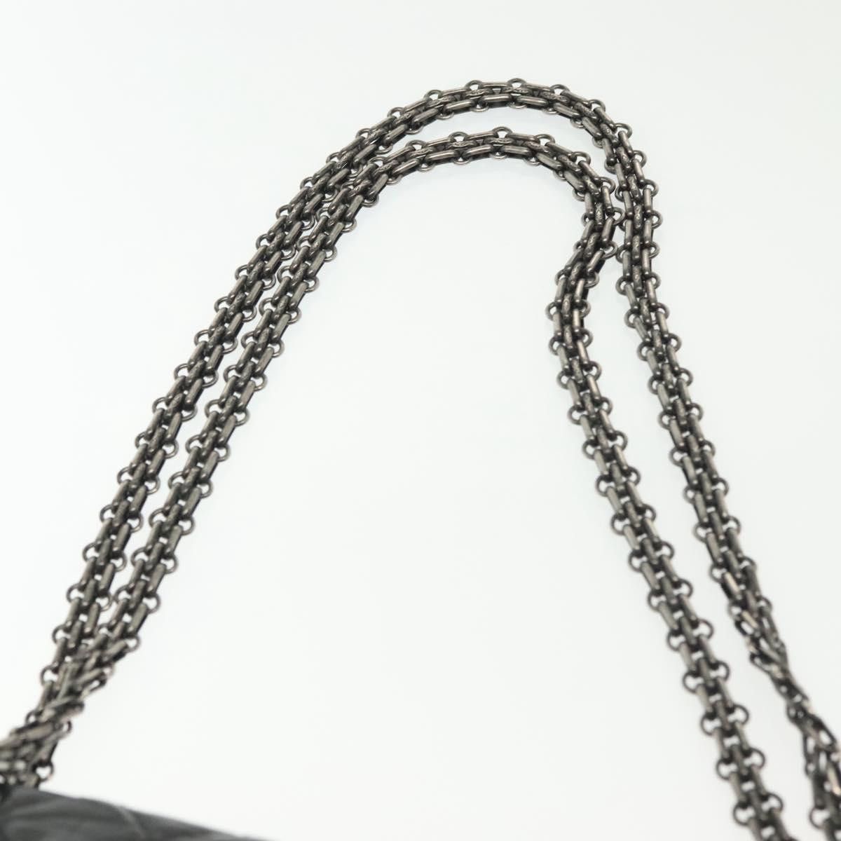 Chanel Chanel So Black Reissue 2.55 Flap Bag Quilted Leather Size ONE SIZE - 13 Thumbnail