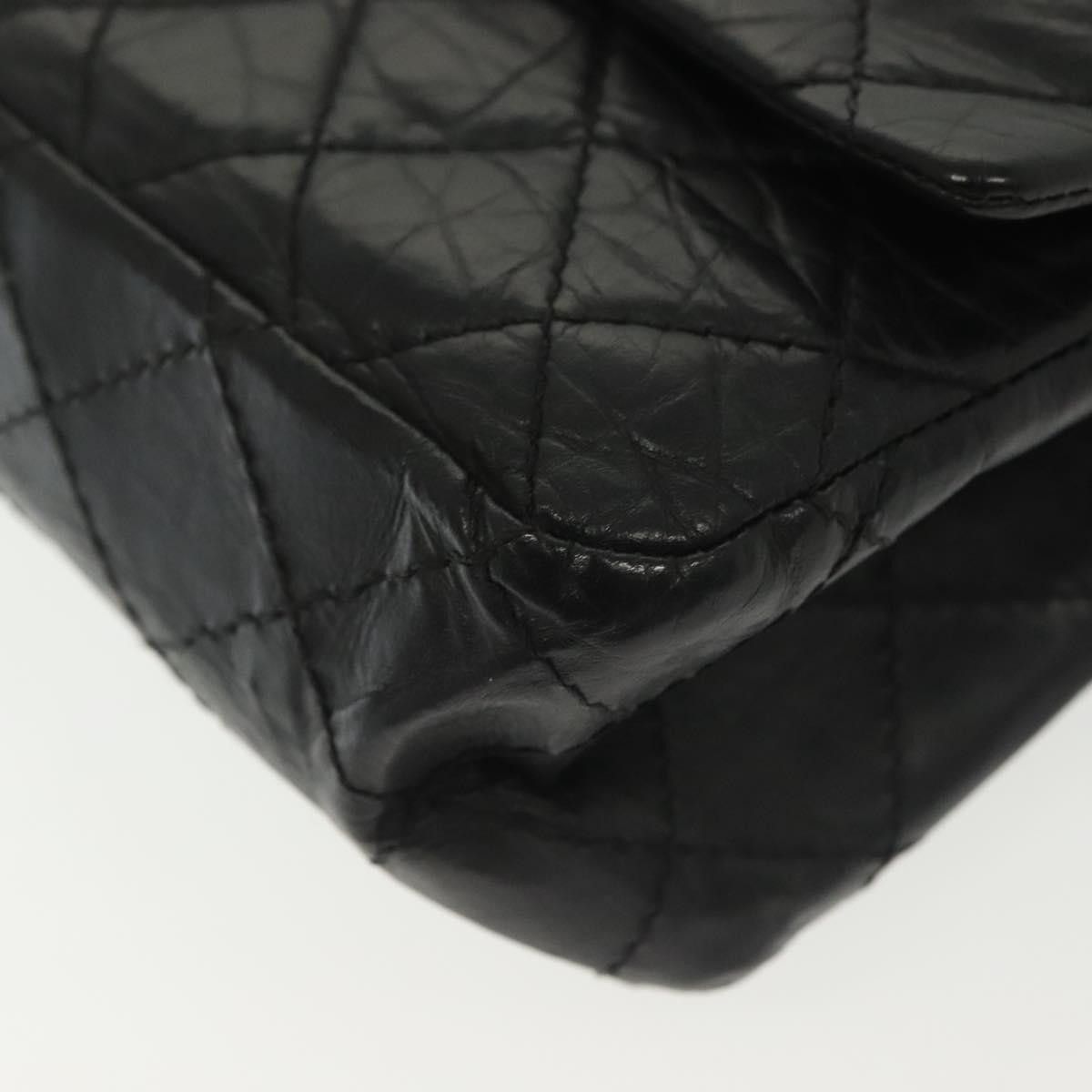Chanel Chanel So Black Reissue 2.55 Flap Bag Quilted Leather Size ONE SIZE - 10 Thumbnail