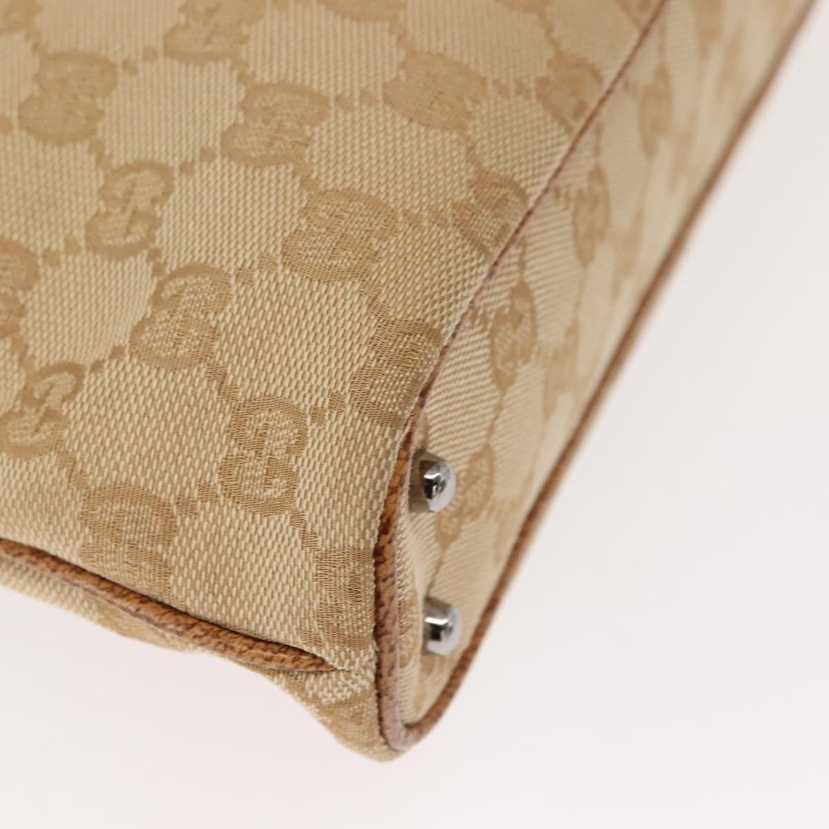 Gucci Gucci Vintage Ring Tote GG Canvas with Leather Size ONE SIZE - 9 Thumbnail