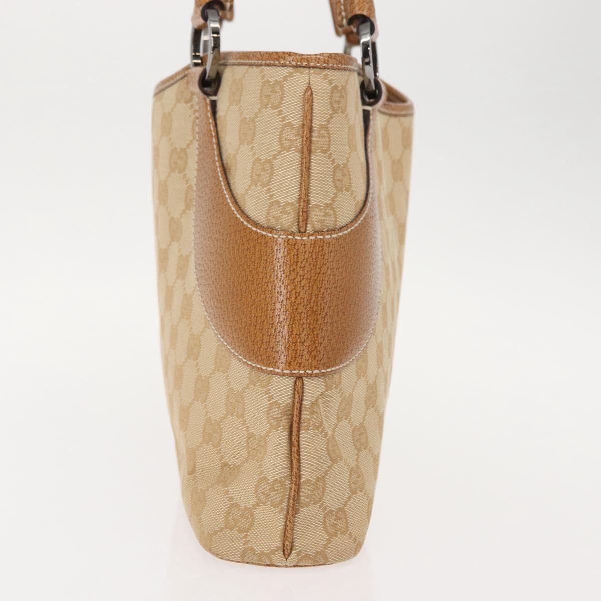 Gucci Gucci Vintage Ring Tote GG Canvas with Leather Size ONE SIZE - 3 Thumbnail