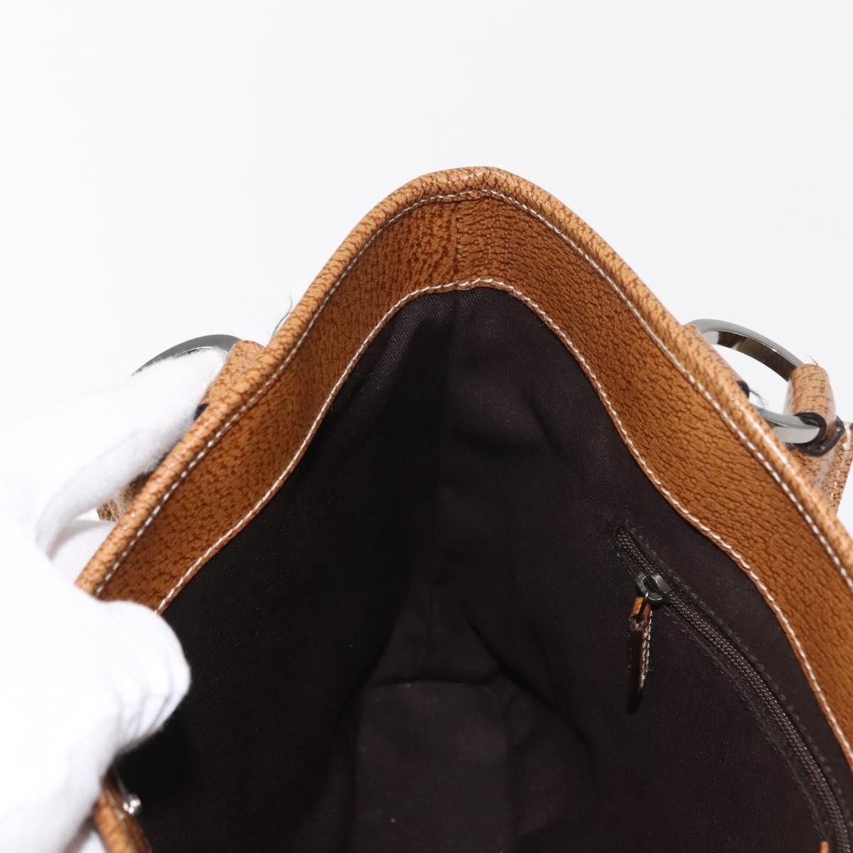 Gucci Gucci Vintage Ring Tote GG Canvas with Leather Size ONE SIZE - 20 Thumbnail
