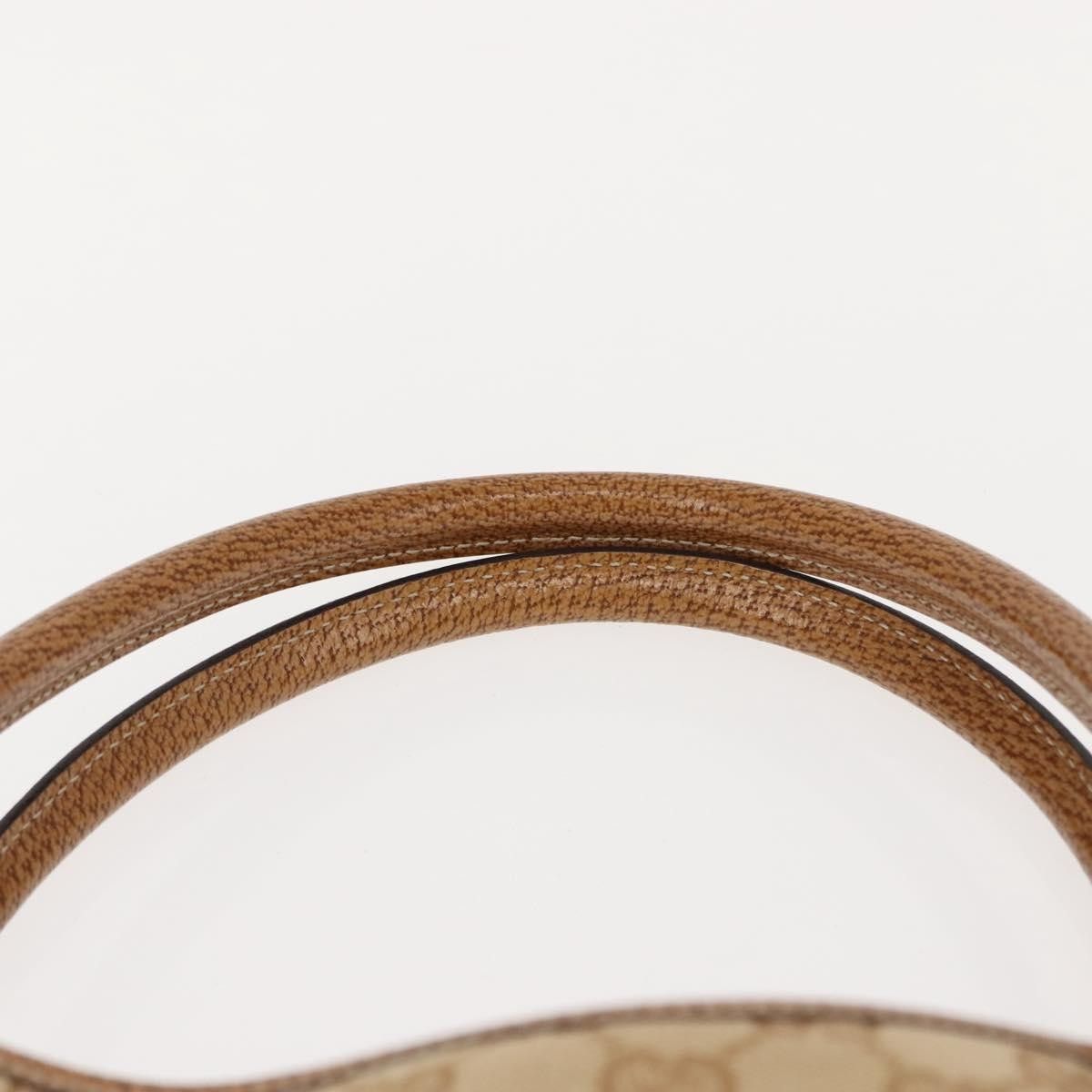 Gucci Gucci Vintage Ring Tote GG Canvas with Leather Size ONE SIZE - 17 Thumbnail