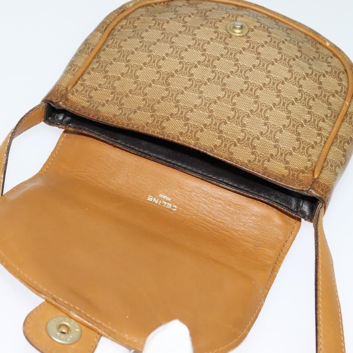 Celine Celine Vintage Macadam Shoulder Bag Canvas Size ONE SIZE - 17 Thumbnail