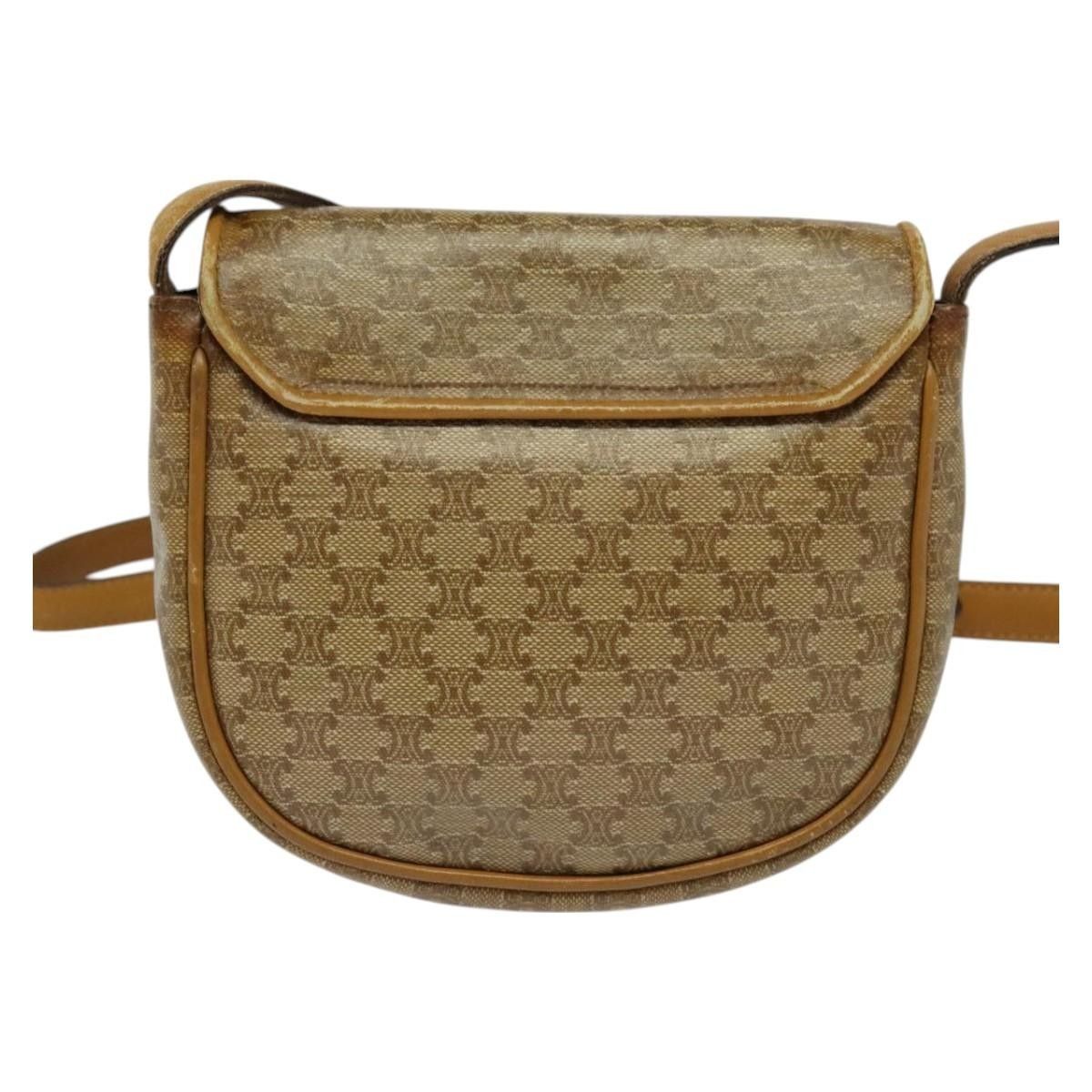 Celine Celine Vintage Macadam Shoulder Bag Canvas Size ONE SIZE - 2 Thumbnail