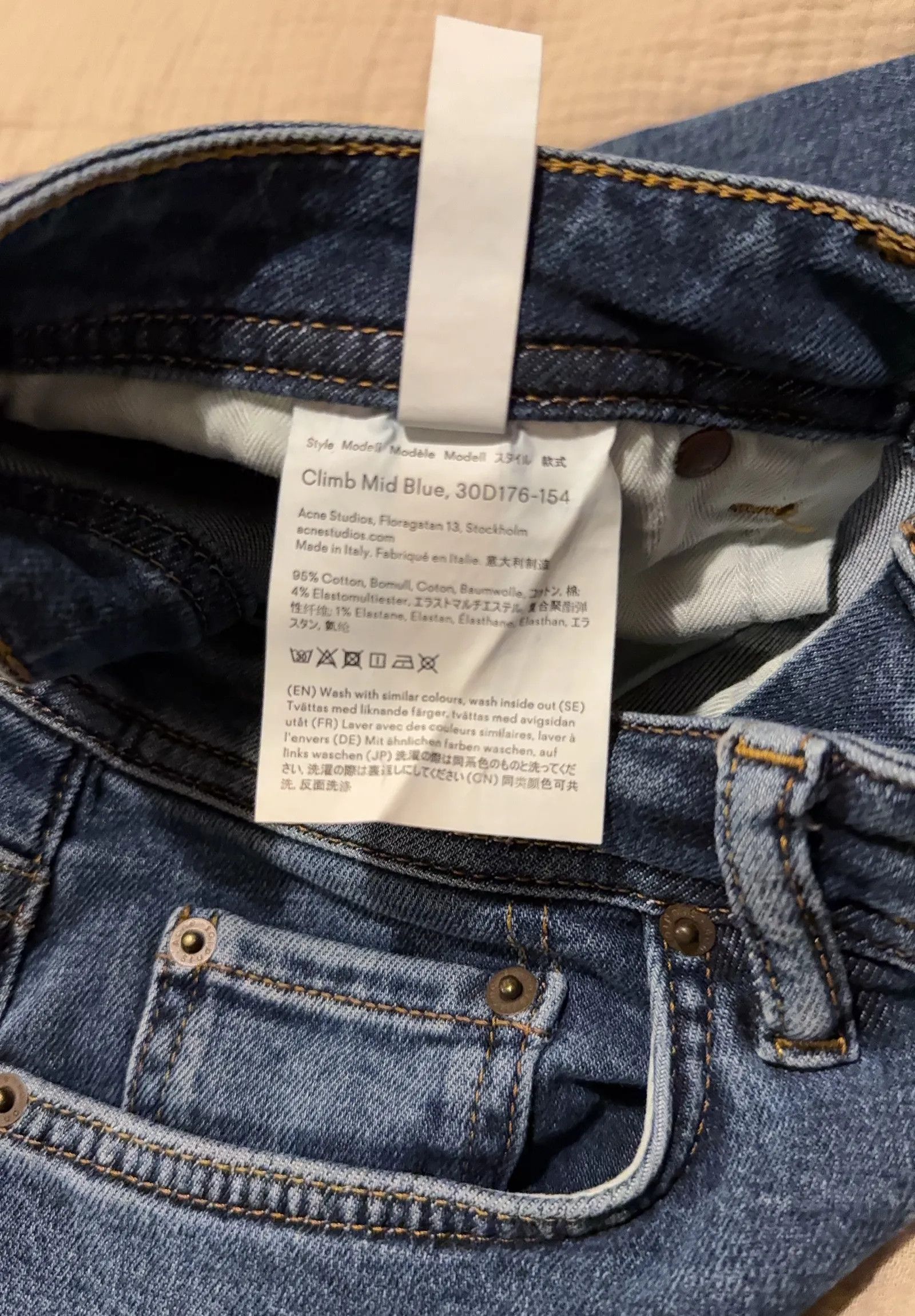Acne Studios Acne Studios Jeans Size 29" - 3 Thumbnail