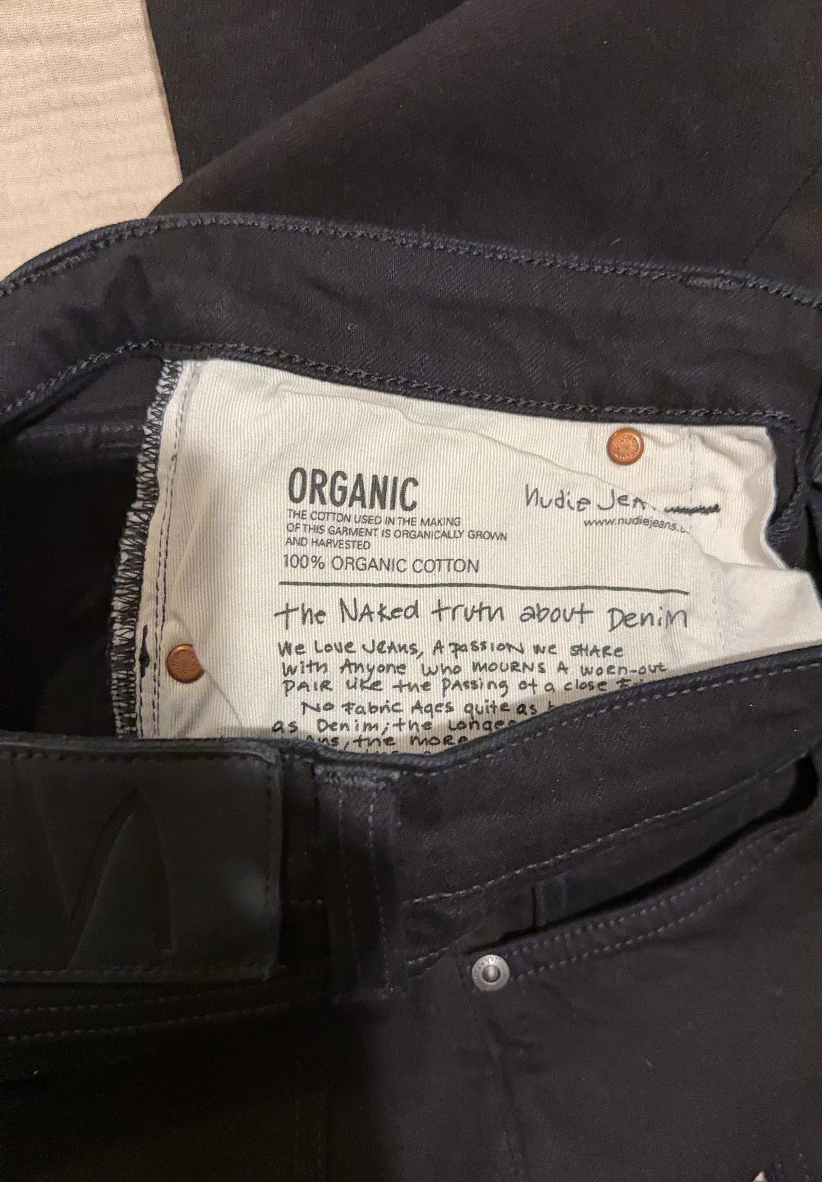 Nudie Jeans Nudie Jeans Skinny Lin Jeans Size 30" / US 8 / IT 44 - 3 Thumbnail