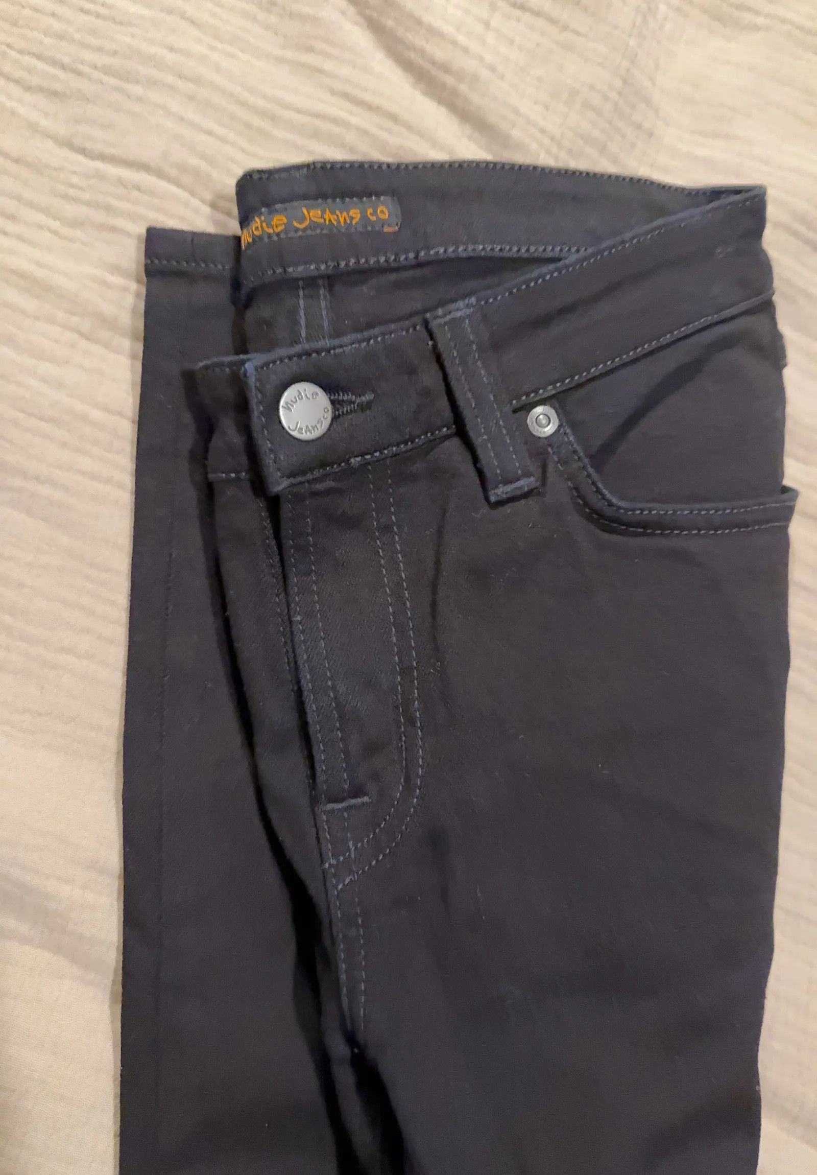 Nudie Jeans Nudie Jeans Skinny Lin Jeans Size 30" / US 8 / IT 44 - 7 Thumbnail