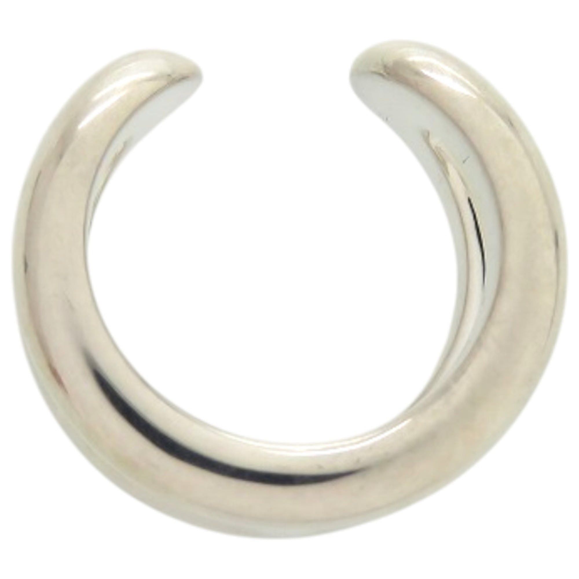 Hermes Like new Hermès Osmos PM 25X016861, 925 silver, approximately size 12, silver ring, 0579, HERMES Size ONE SIZE - 3 Thumbnail