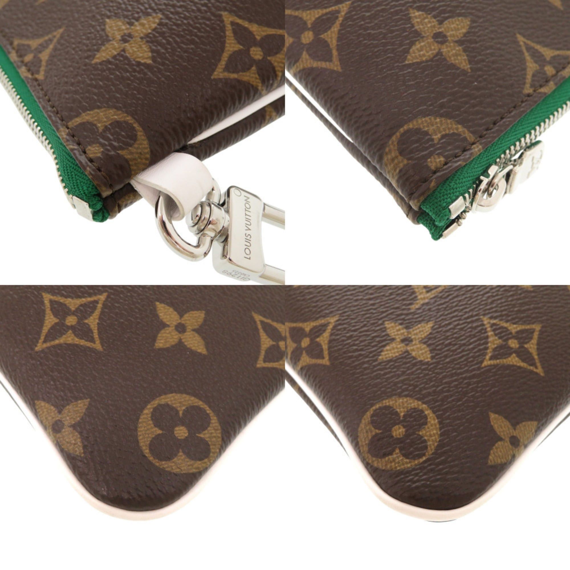 Louis Vuitton Like new Louis Vuitton Golf Accessory Pouch Monogram GI1298 Brown 0712 LOUIS VUITTON Size ONE SIZE - 3 Thumbnail
