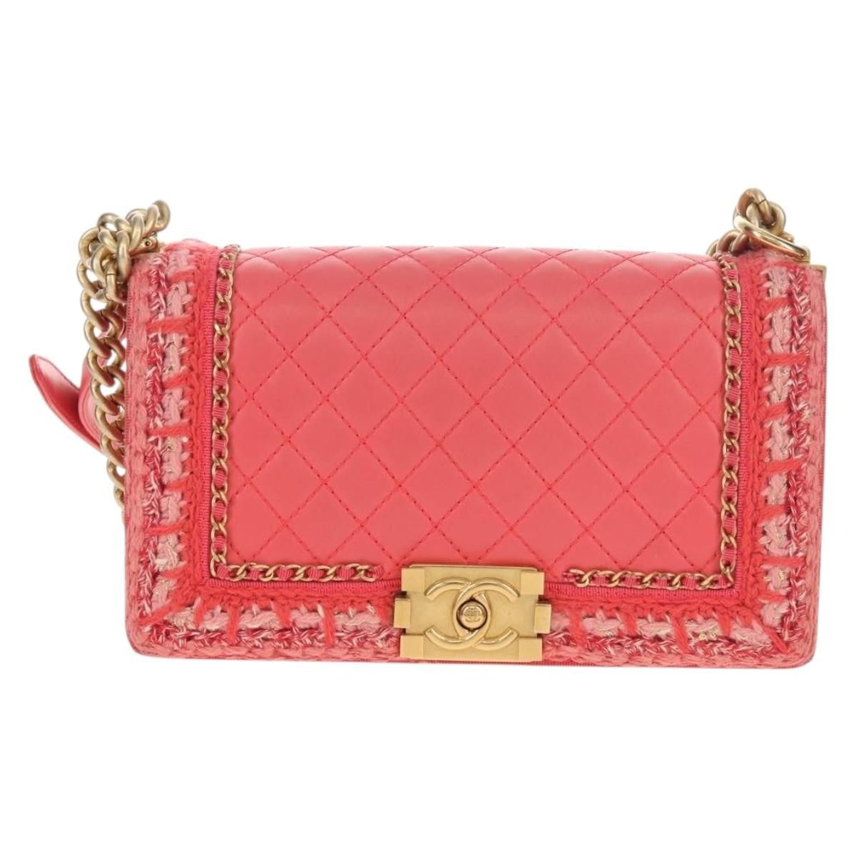 Chanel Chanel Jacket Boy Flap Bag Quilted Lambskin Size ONE SIZE - 24 Thumbnail