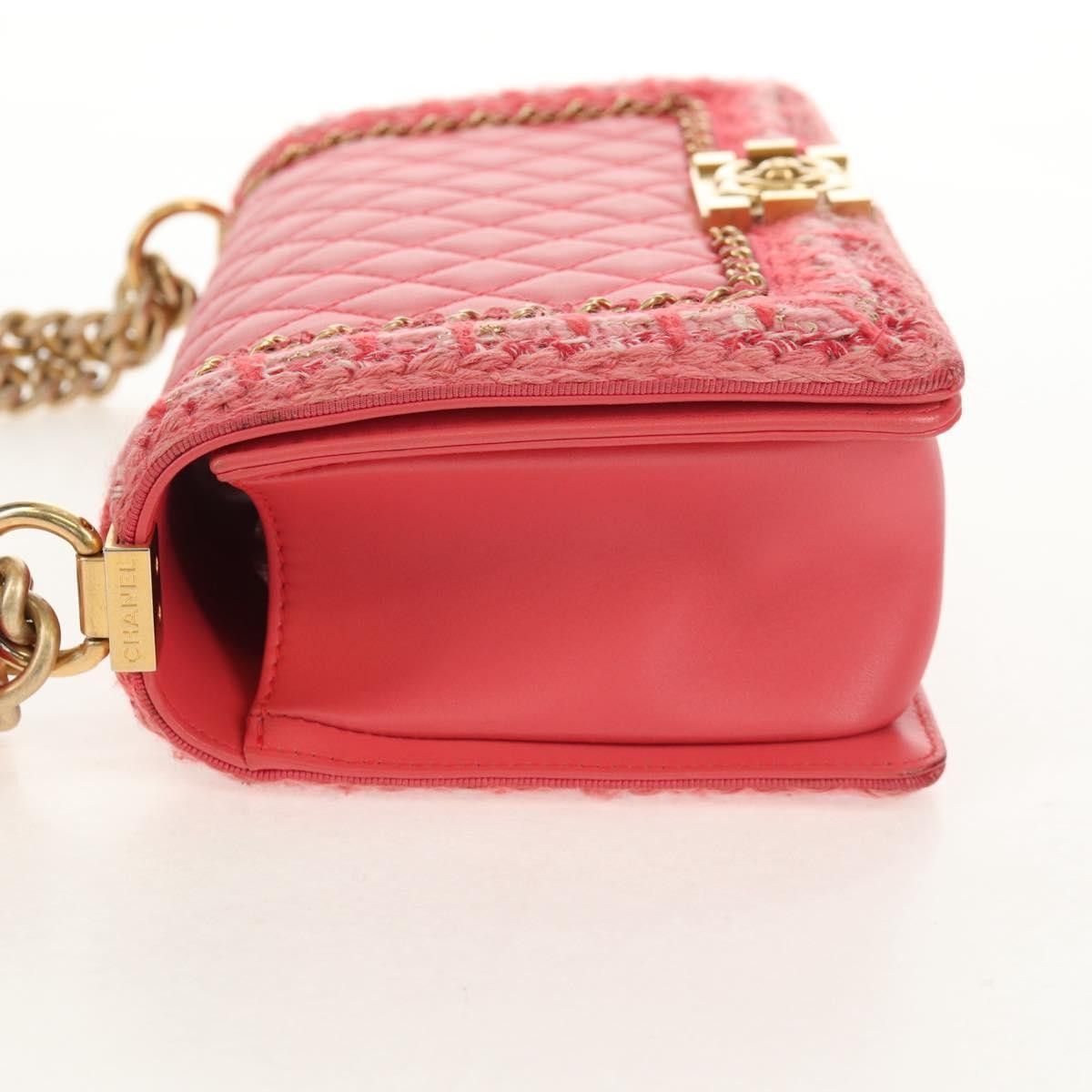 Chanel Chanel Jacket Boy Flap Bag Quilted Lambskin Size ONE SIZE - 3 Thumbnail