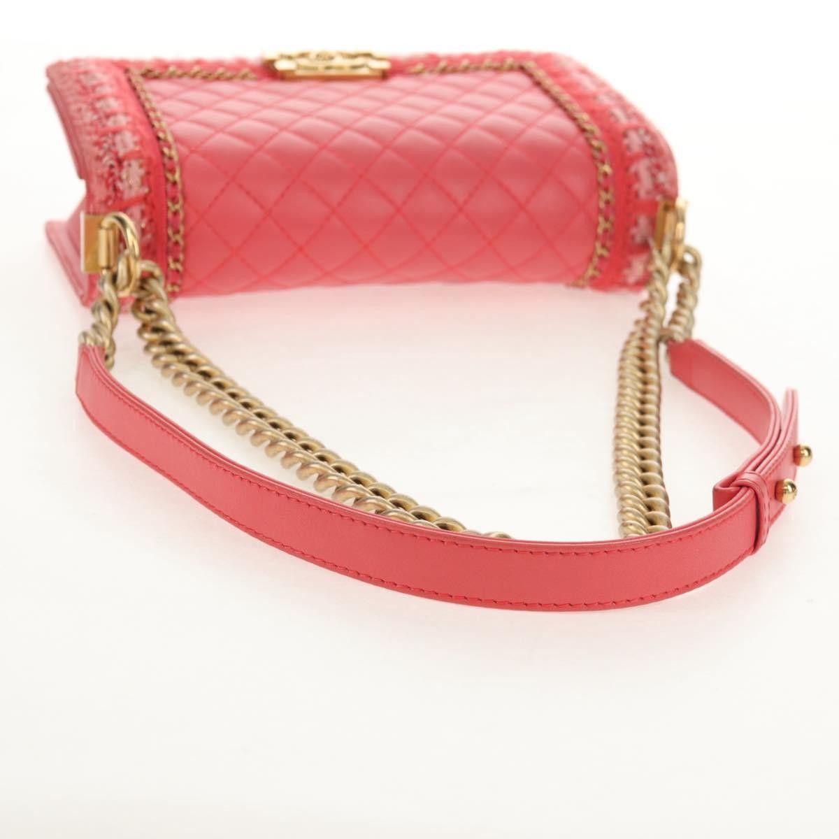 Chanel Chanel Jacket Boy Flap Bag Quilted Lambskin Size ONE SIZE - 8 Thumbnail