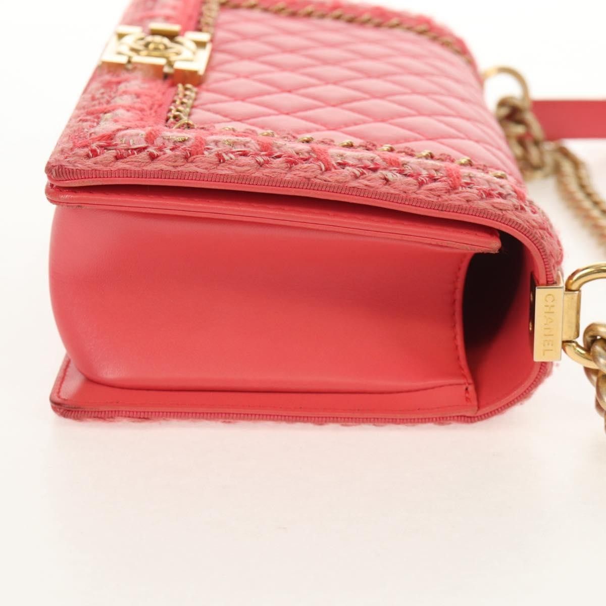 Chanel Chanel Jacket Boy Flap Bag Quilted Lambskin Size ONE SIZE - 4 Thumbnail