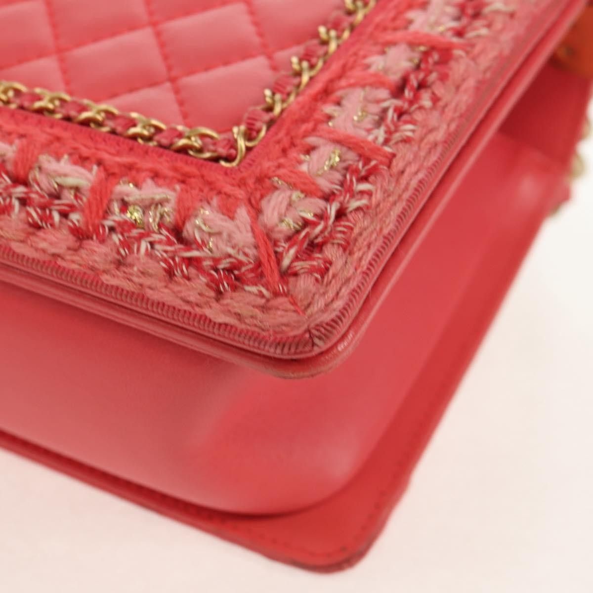 Chanel Chanel Jacket Boy Flap Bag Quilted Lambskin Size ONE SIZE - 10 Thumbnail