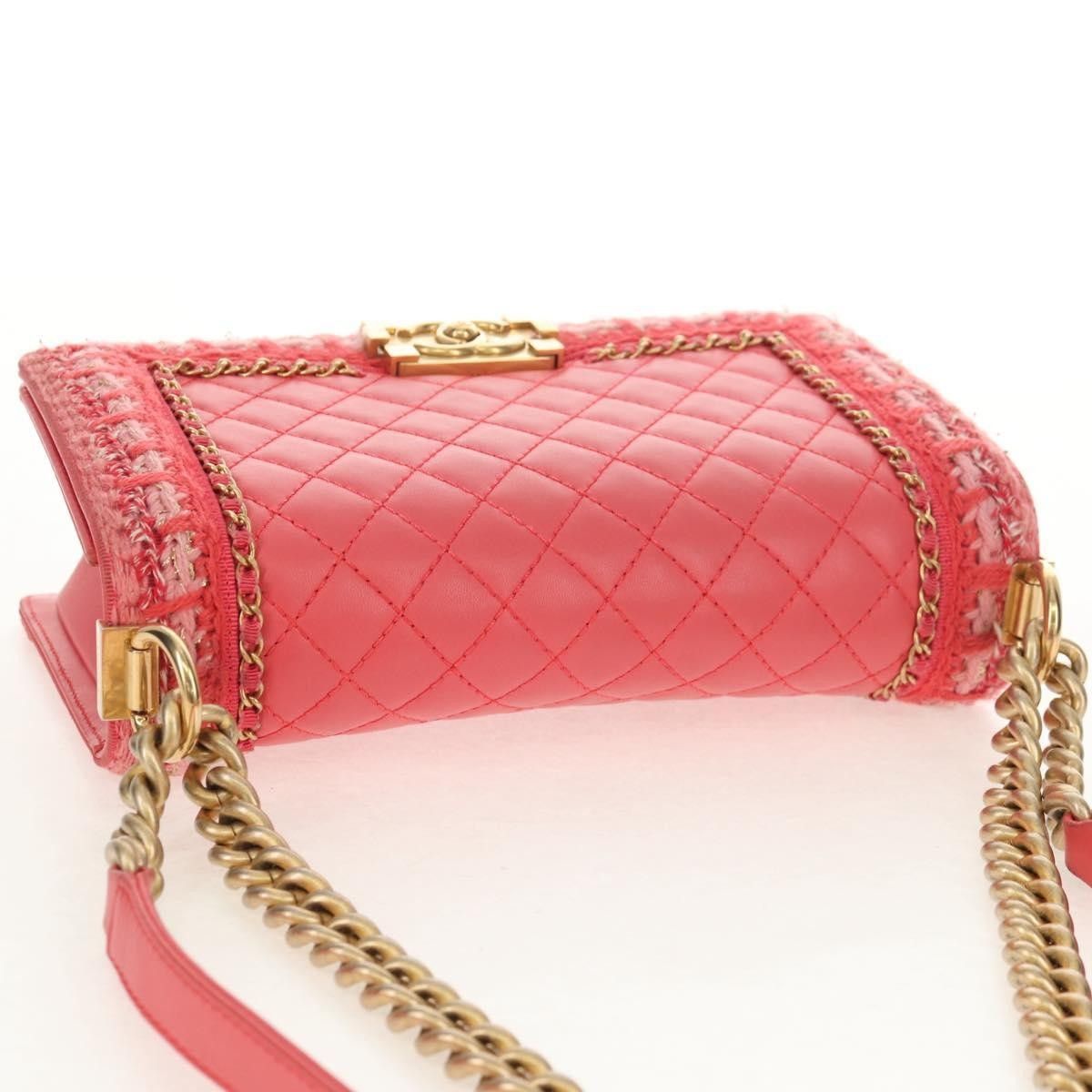 Chanel Chanel Jacket Boy Flap Bag Quilted Lambskin Size ONE SIZE - 23 Thumbnail