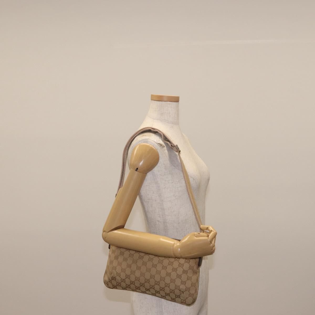 Gucci Gucci Web Strap Messenger Bag GG Canvas Size ONE SIZE - 16 Thumbnail