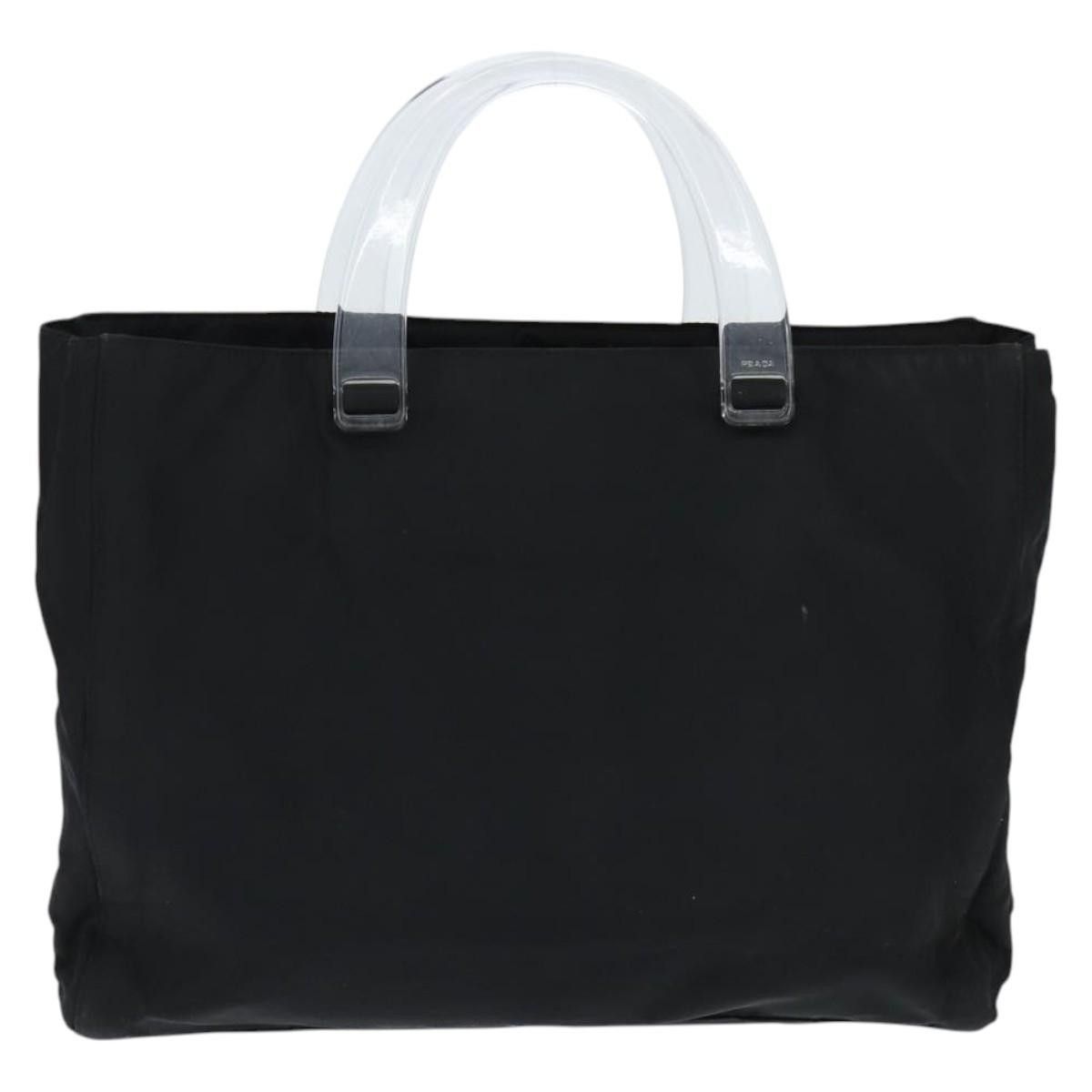 Prada Prada Resin Handle Tote Tessuto Size ONE SIZE - 2 Thumbnail