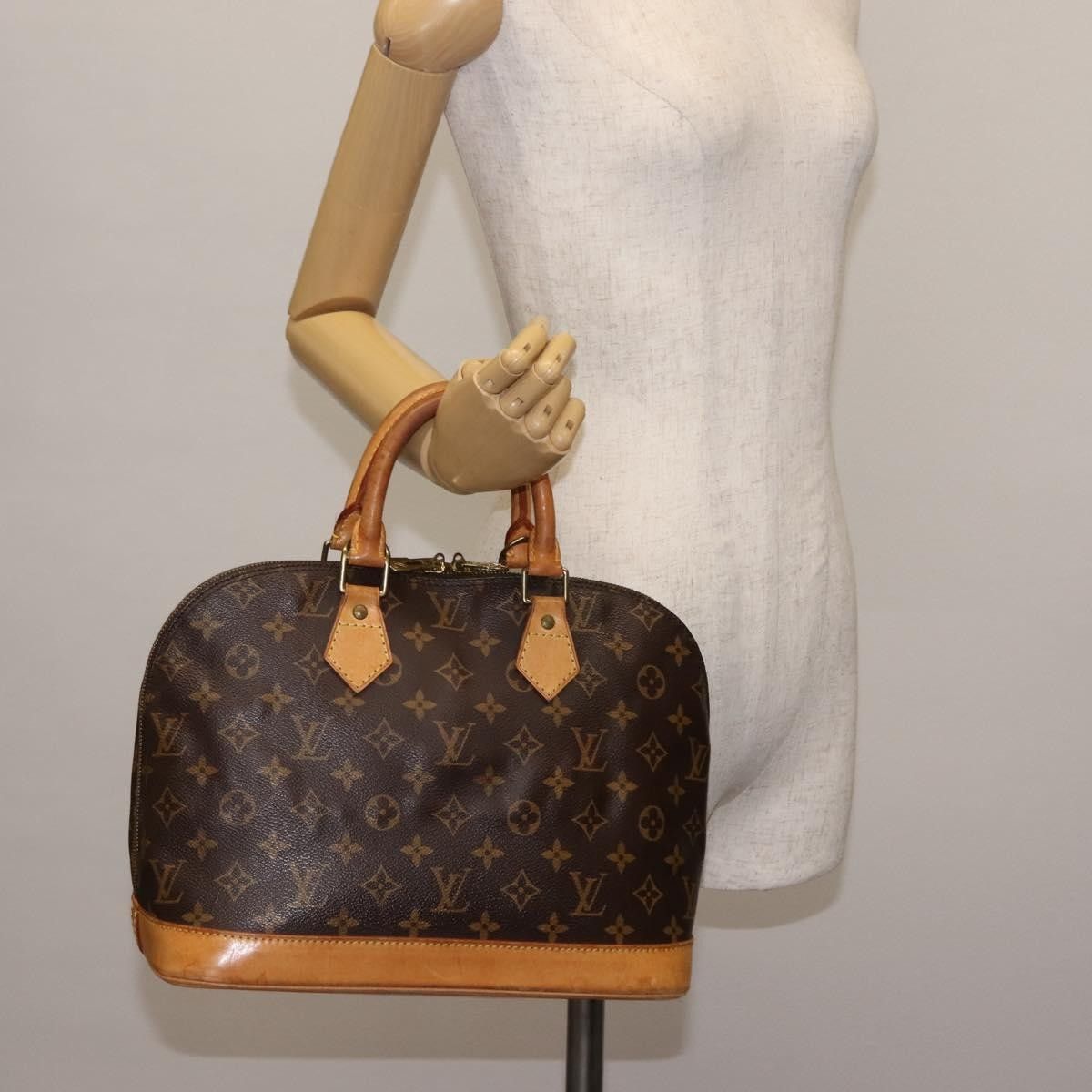Louis Vuitton Louis Vuitton Alma Handbag Monogram Canvas Size ONE SIZE - 14 Thumbnail