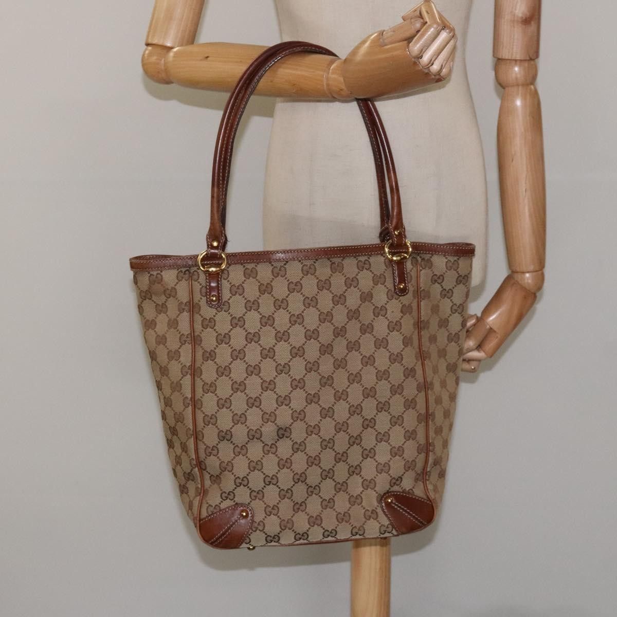 Gucci Gucci Vintage tote Leather Size ONE SIZE - 14 Thumbnail