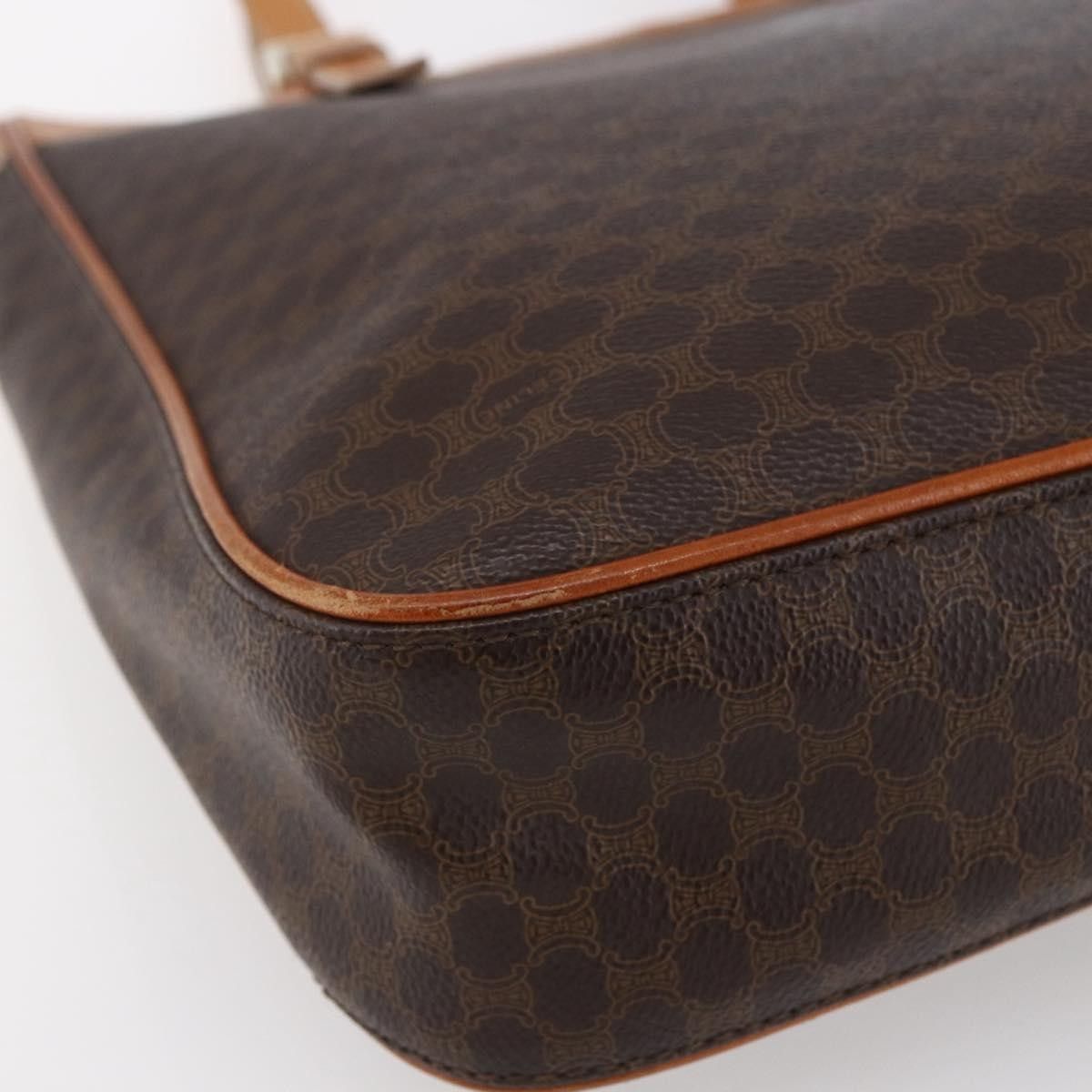 Celine Celine Vintage Macadam Handbag Canvas and Leather Size ONE SIZE - 12 Thumbnail