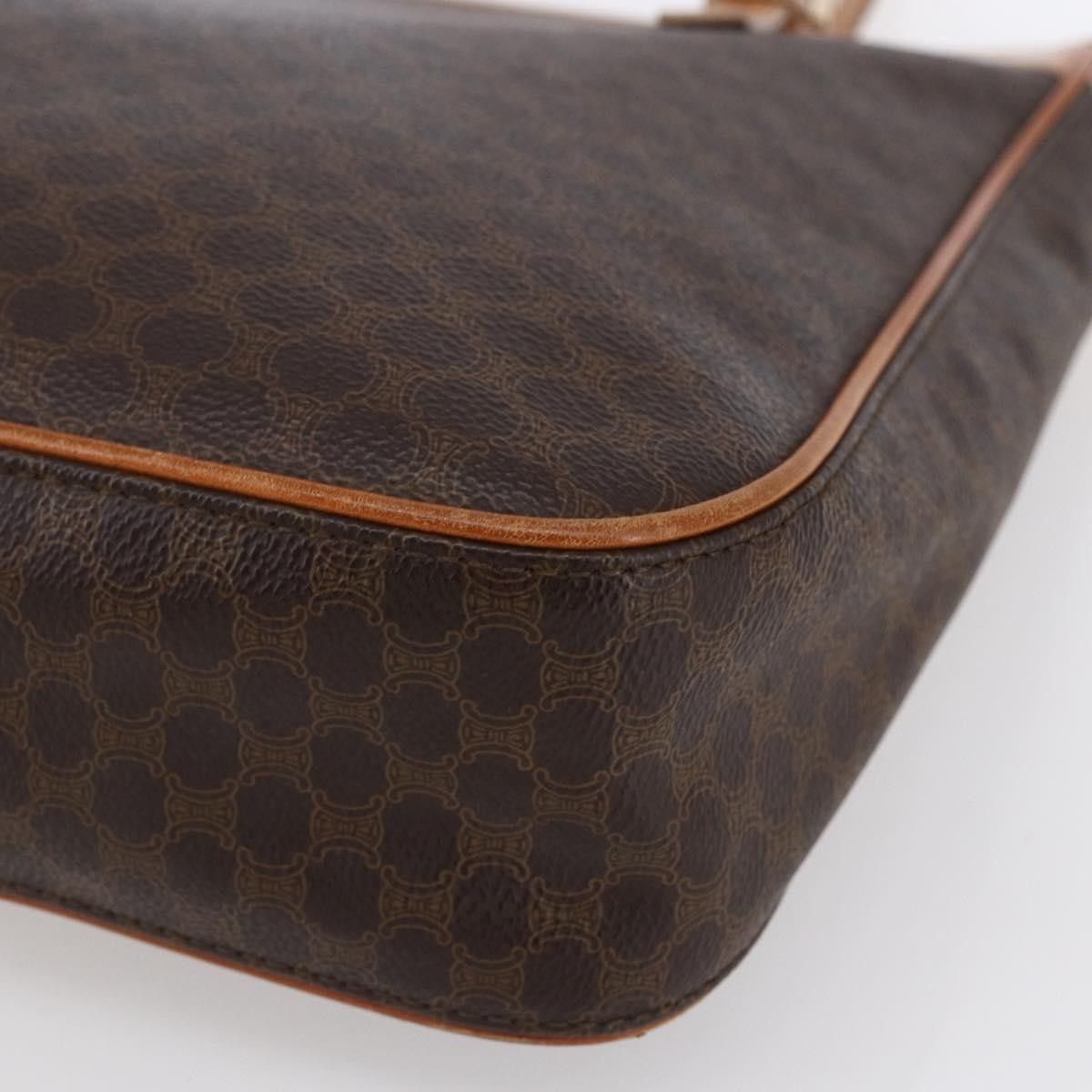 Celine Celine Vintage Macadam Handbag Canvas and Leather Size ONE SIZE - 9 Thumbnail