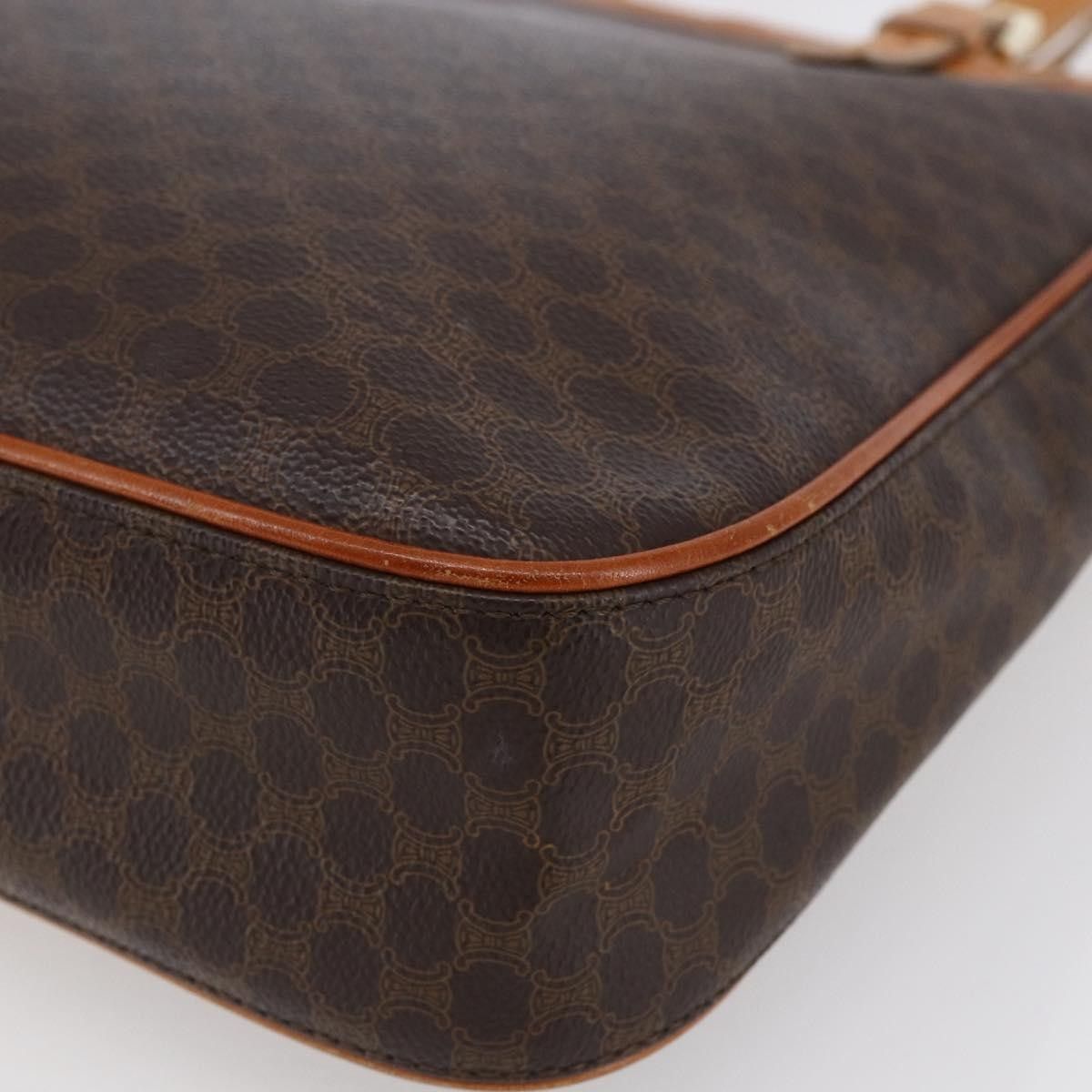Celine Celine Vintage Macadam Handbag Canvas and Leather Size ONE SIZE - 11 Thumbnail
