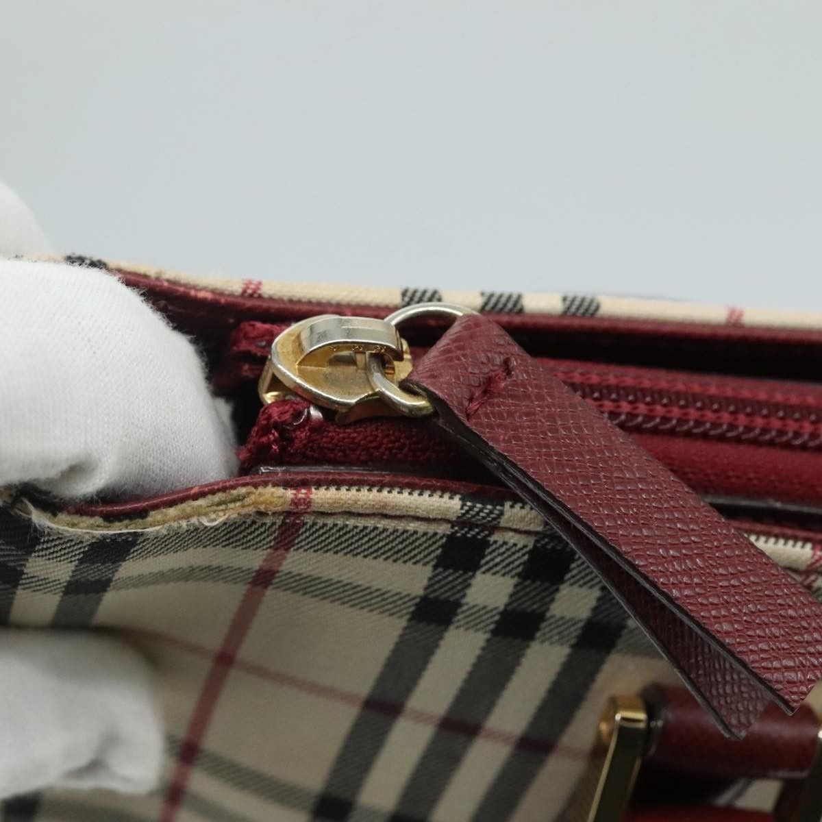 Burberry Burberry Nova Check Tote canvas check pattern Size ONE SIZE - 14 Thumbnail
