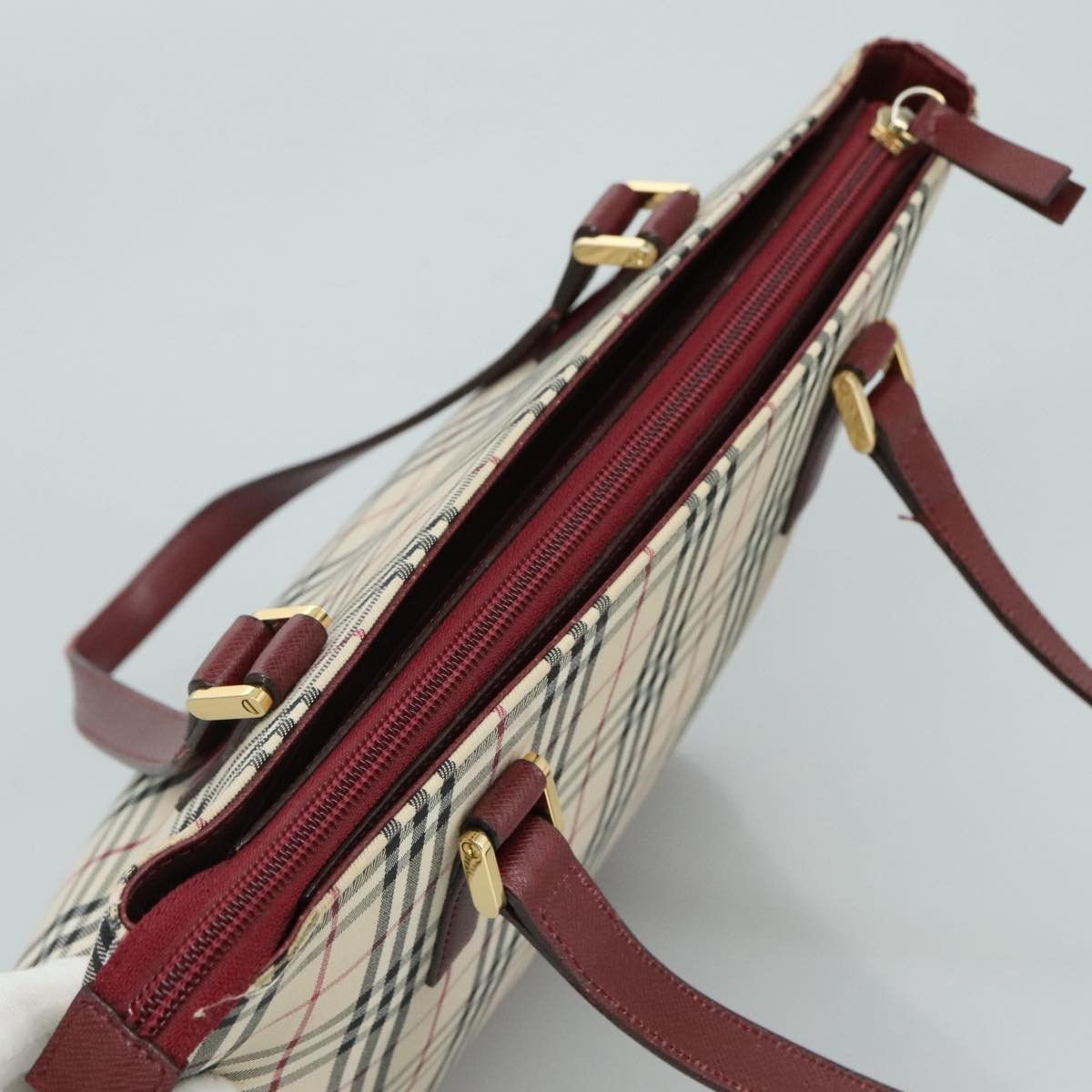 Burberry Burberry Nova Check Tote canvas check pattern Size ONE SIZE - 16 Thumbnail