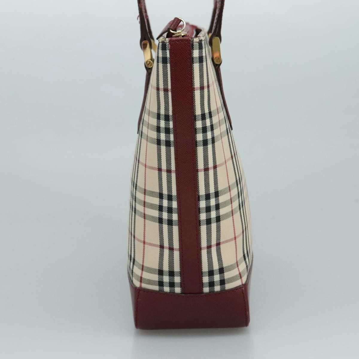 Burberry Burberry Nova Check Tote canvas check pattern Size ONE SIZE - 3 Thumbnail