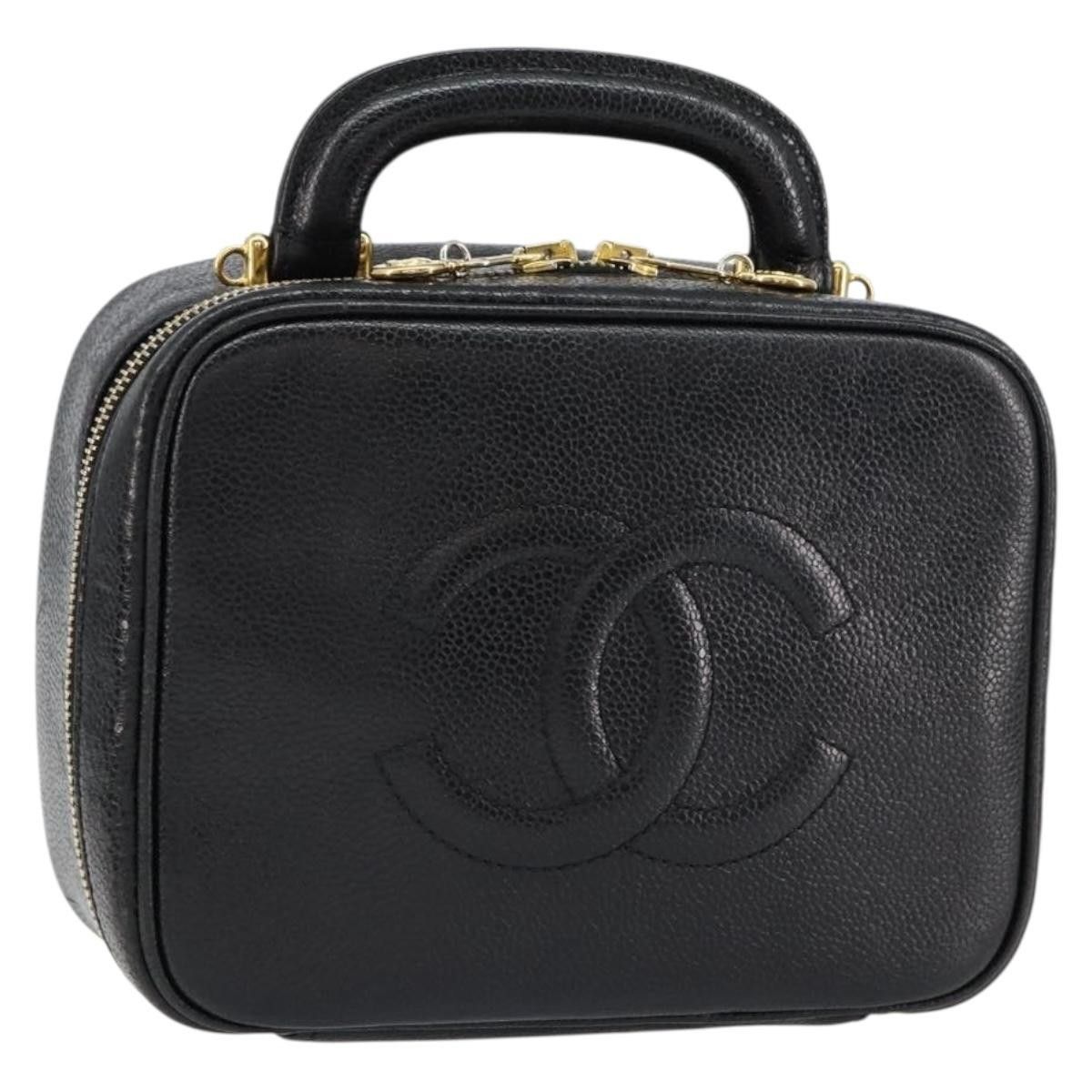 Chanel Chanel Vintage Timeless Zip Around Vanity Case Caviar Size ONE SIZE - 22 Thumbnail