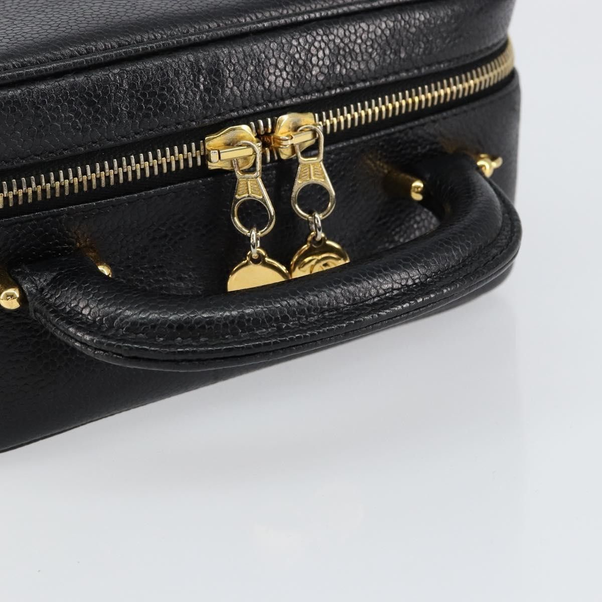 Chanel Chanel Vintage Timeless Zip Around Vanity Case Caviar Size ONE SIZE - 8 Thumbnail