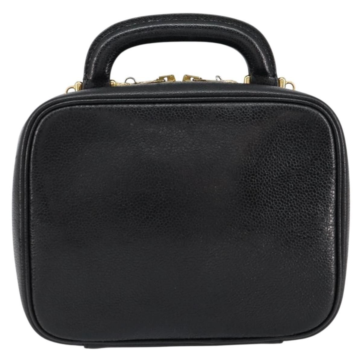 Chanel Chanel Vintage Timeless Zip Around Vanity Case Caviar Size ONE SIZE - 2 Thumbnail