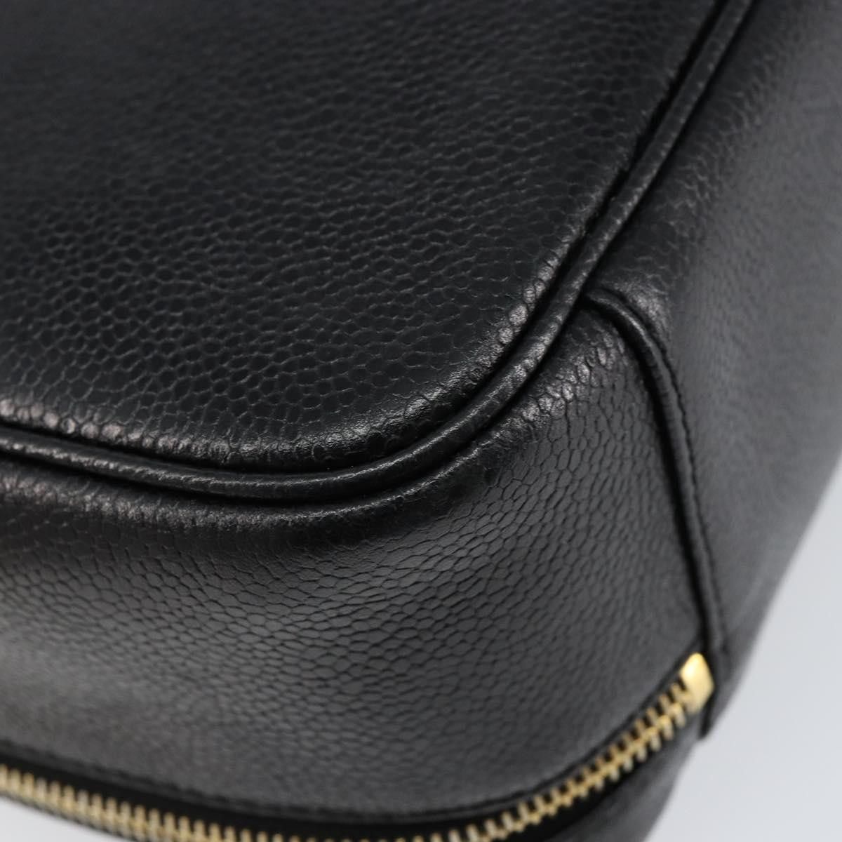 Chanel Chanel Vintage Timeless Zip Around Vanity Case Caviar Size ONE SIZE - 10 Thumbnail