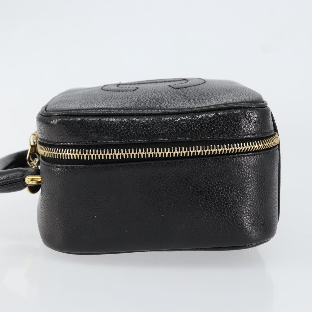 Chanel Chanel Vintage Timeless Zip Around Vanity Case Caviar Size ONE SIZE - 4 Thumbnail