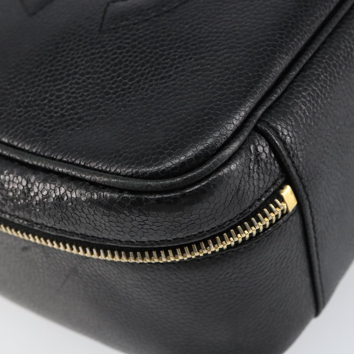 Chanel Chanel Vintage Timeless Zip Around Vanity Case Caviar Size ONE SIZE - 11 Thumbnail