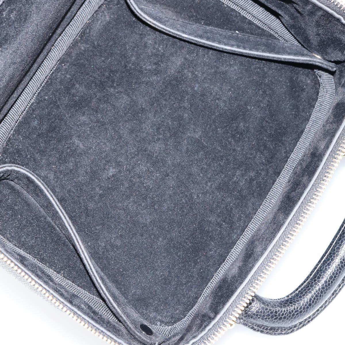Chanel Chanel Vintage Timeless Zip Around Vanity Case Caviar Size ONE SIZE - 5 Thumbnail
