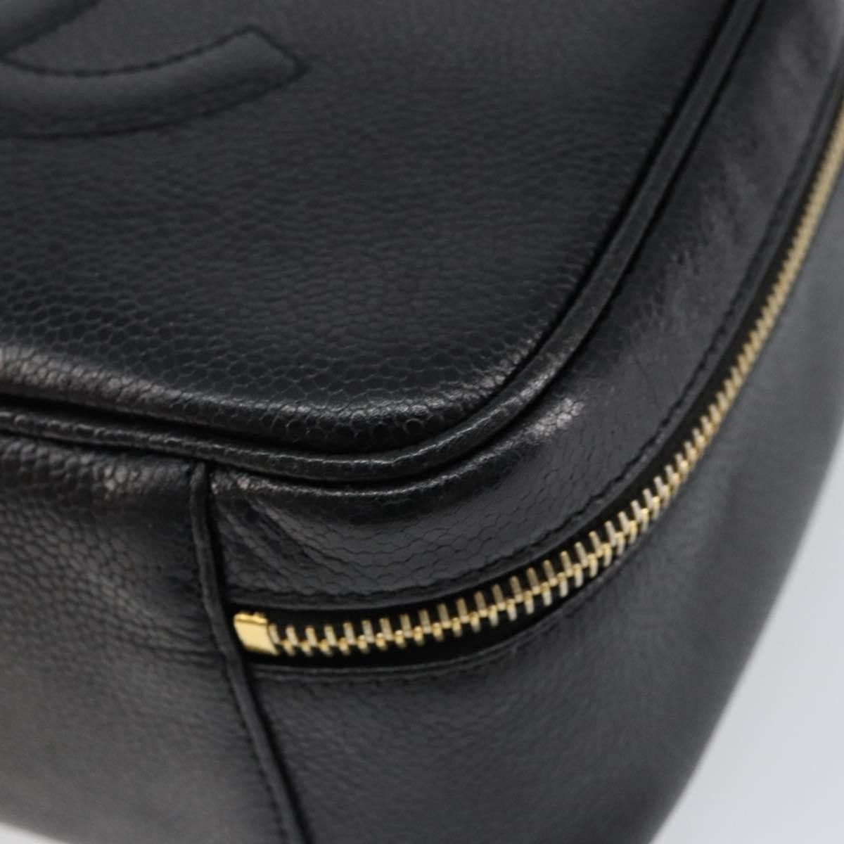 Chanel Chanel Vintage Timeless Zip Around Vanity Case Caviar Size ONE SIZE - 12 Thumbnail