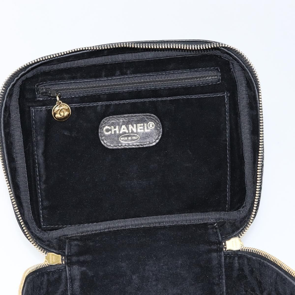 Chanel Chanel Vintage Timeless Zip Around Vanity Case Caviar Size ONE SIZE - 24 Thumbnail
