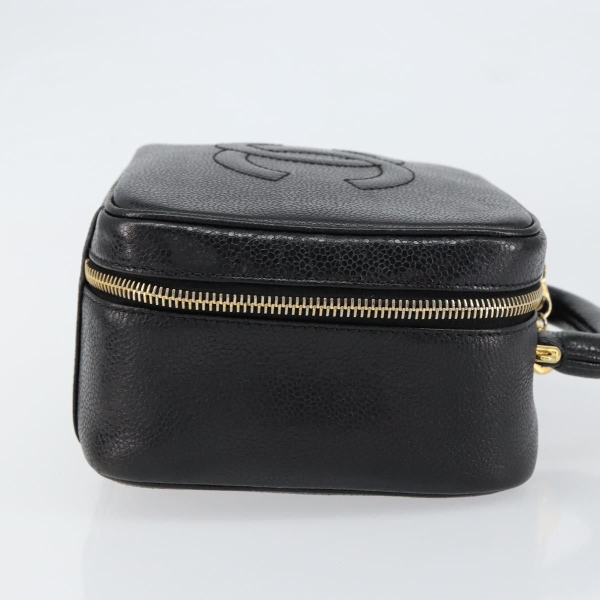 Chanel Chanel Vintage Timeless Zip Around Vanity Case Caviar Size ONE SIZE - 3 Thumbnail