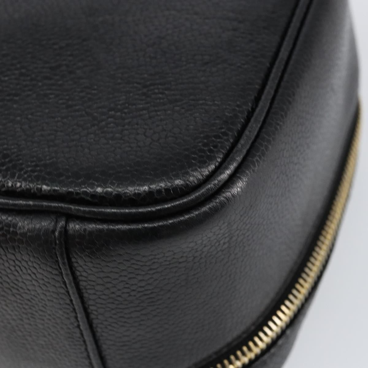 Chanel Chanel Vintage Timeless Zip Around Vanity Case Caviar Size ONE SIZE - 9 Thumbnail