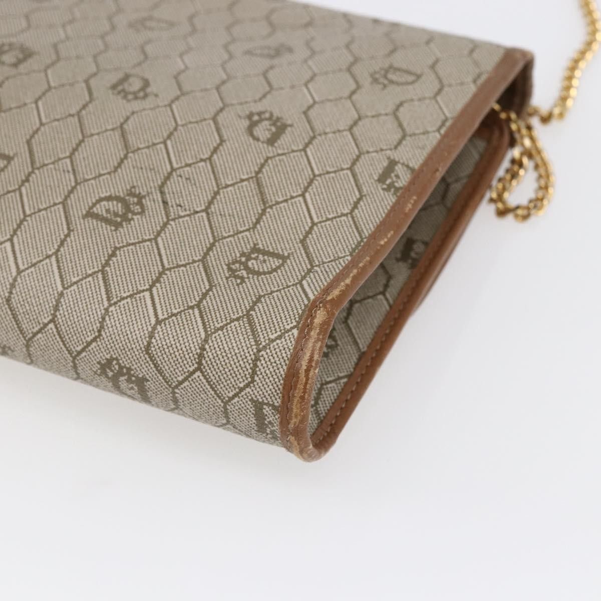 Dior Christian Dior Vintage Honeycomb chain Canvas Size ONE SIZE - 9 Thumbnail