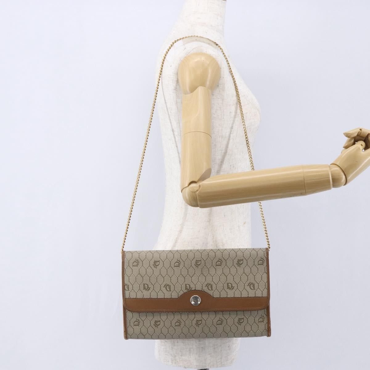 Dior Christian Dior Vintage Honeycomb chain Canvas Size ONE SIZE - 13 Thumbnail
