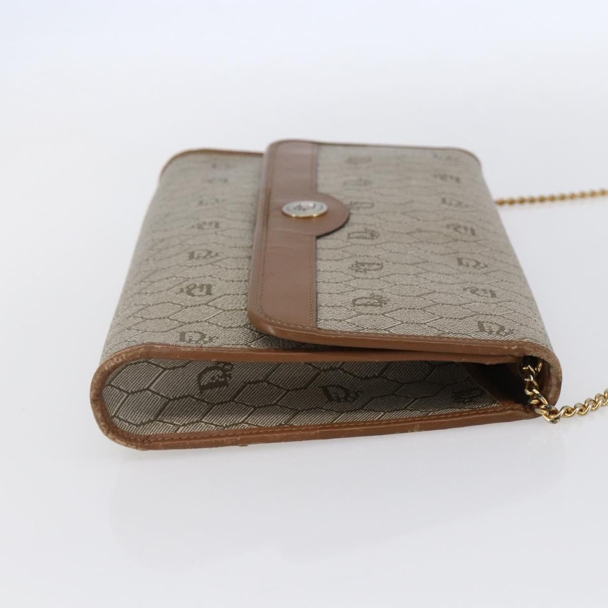 Dior Christian Dior Vintage Honeycomb chain Canvas Size ONE SIZE - 4 Thumbnail