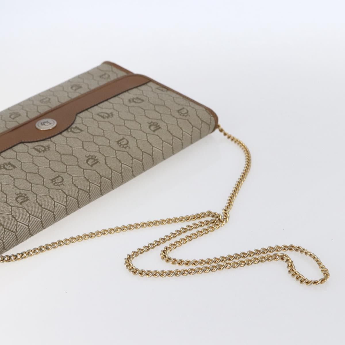 Dior Christian Dior Vintage Honeycomb chain Canvas Size ONE SIZE - 7 Thumbnail
