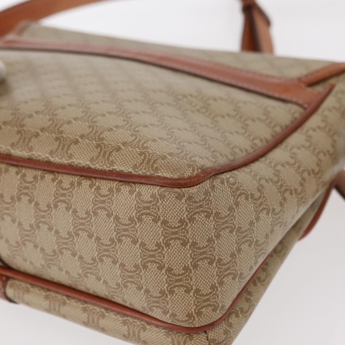 Celine Celine Vintage Macadam Shoulder Bag Canvas and Leather Size ONE SIZE - 12 Thumbnail