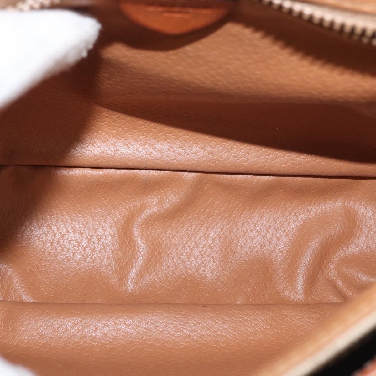 Celine Celine Vintage Macadam Shoulder Bag Canvas and Leather Size ONE SIZE - 5 Thumbnail