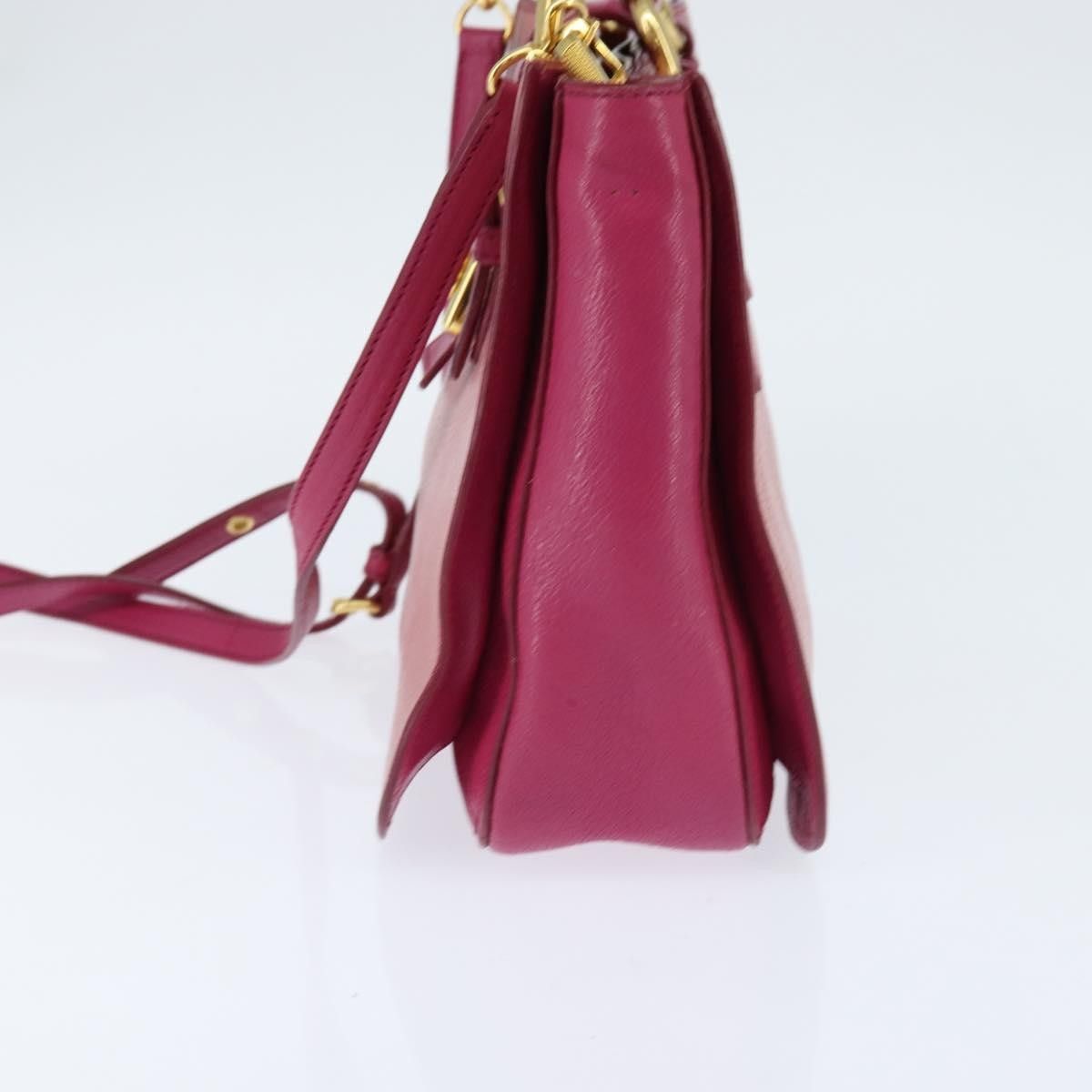 Miu Miu Miu Miu Madras Convertible Lock Tote Leather Size ONE SIZE - 4 Thumbnail