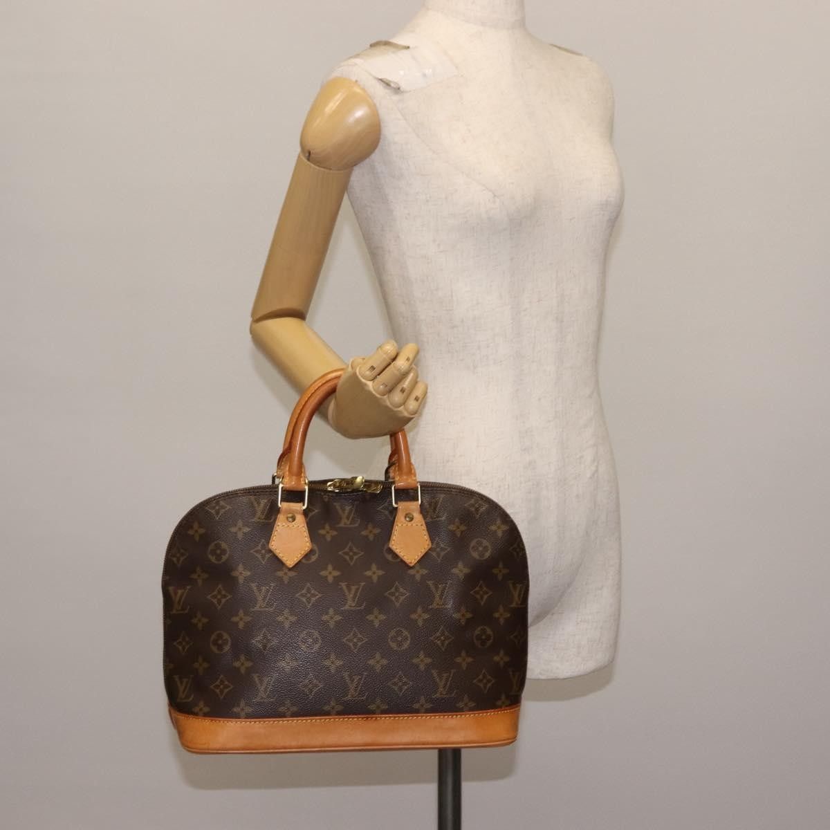 Louis Vuitton Louis Vuitton Alma Handbag Monogram Canvas Size ONE SIZE - 15 Thumbnail